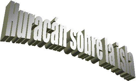 Hurac�n sobre la isla