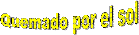 Quemado por el sol 