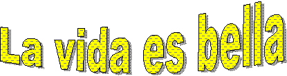 La vida es bella