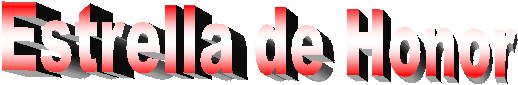 Estrella de Honor